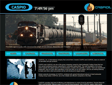 Tablet Screenshot of caspioil.com